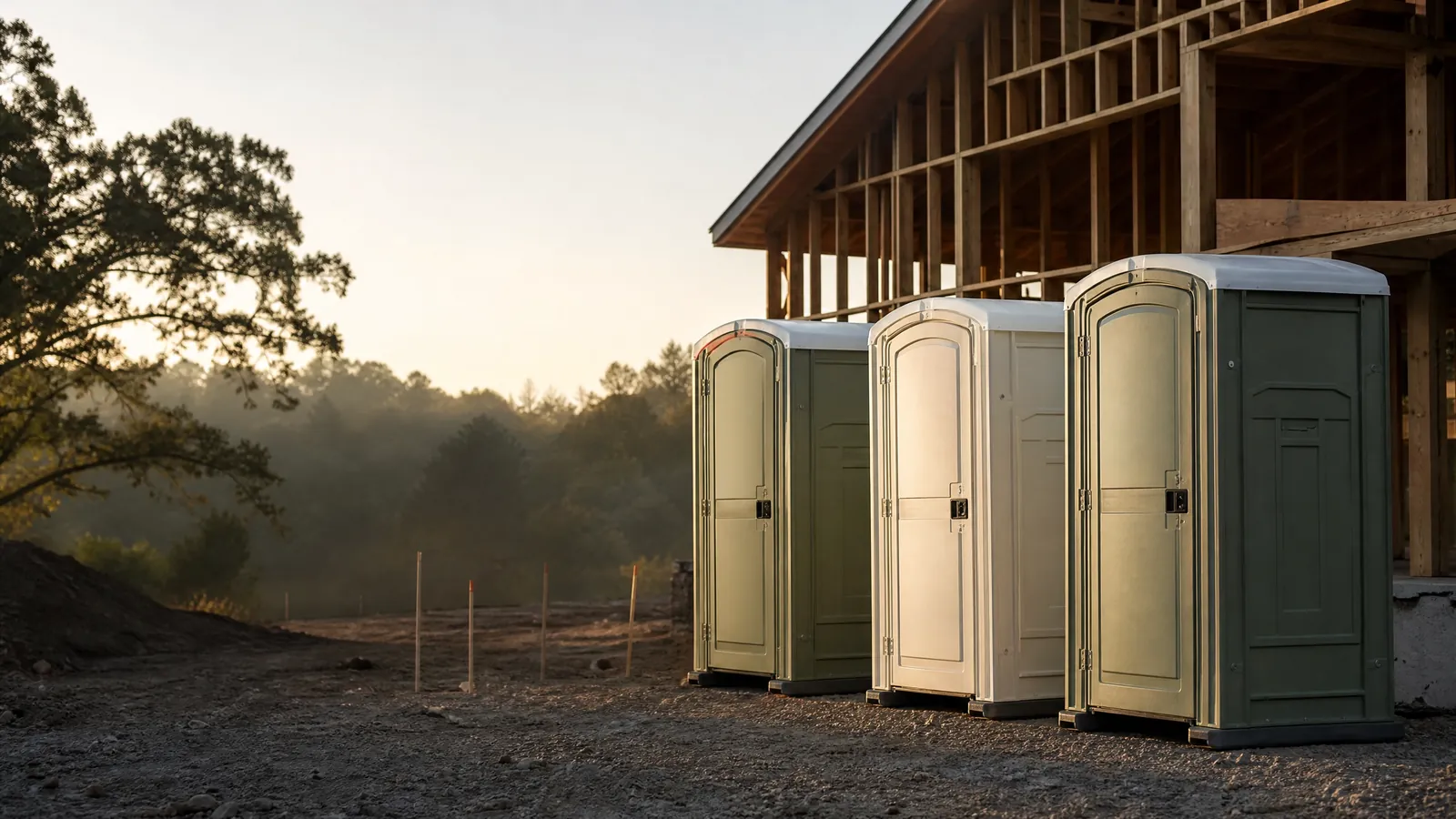 Restroom trailers for comfort-forward events portable sanitation setup